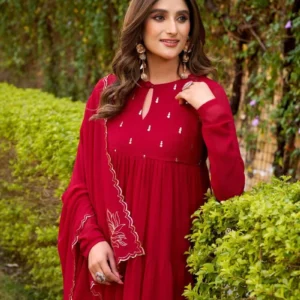 Women's Festival Red Suit